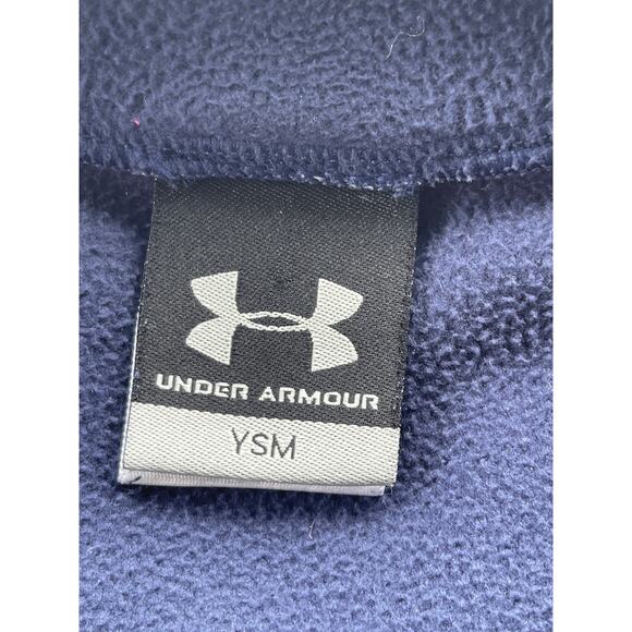 Under Armour Sweater Blue and Orange Youth UNISEX Sz S Gently used - Picture 6 of 7